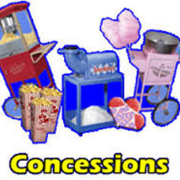 Popcorn / Cotton Candy /  Sno-cone Machines, etc.