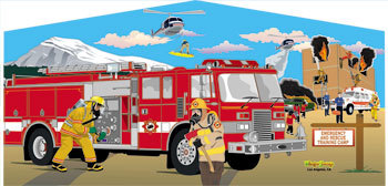 Fire Truck / Firemen Theme