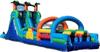 61ft Obstacle Course w/ 18ft Dual Lane Slide